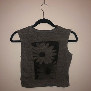 Brandy Flower Crop Top